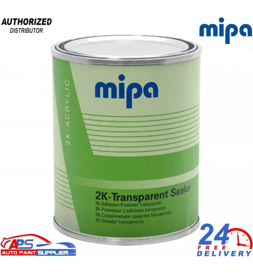 MIPA 2K Transparent Adhesion Promoter Sealer 1L – Ultimate Primer for Paint Prep